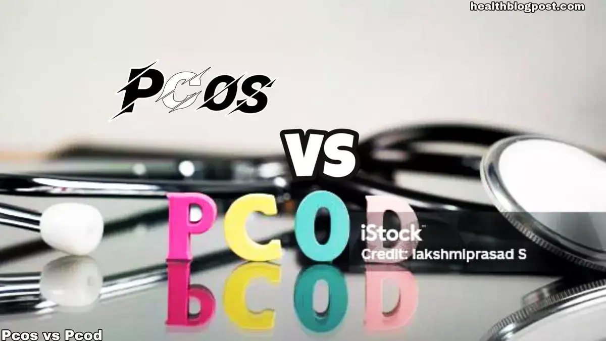 Pcod vs Pcos